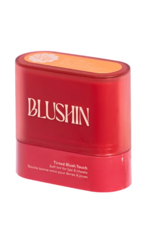 Blush in stick coral glow